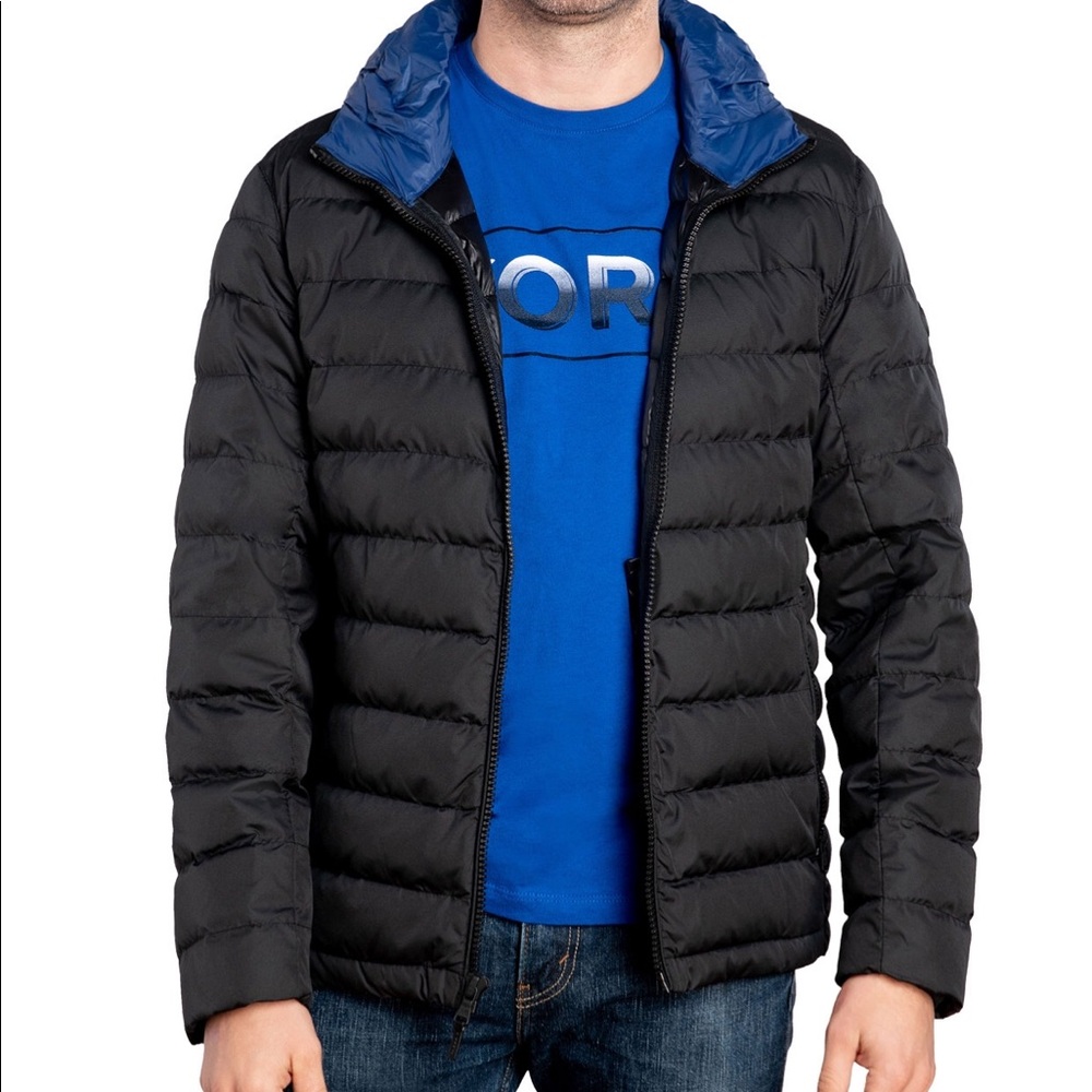 New Men’s black Mk jacket. Size Large